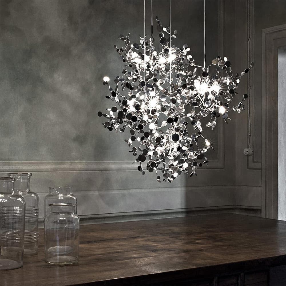 Argent Suspension Lamp by Terzani