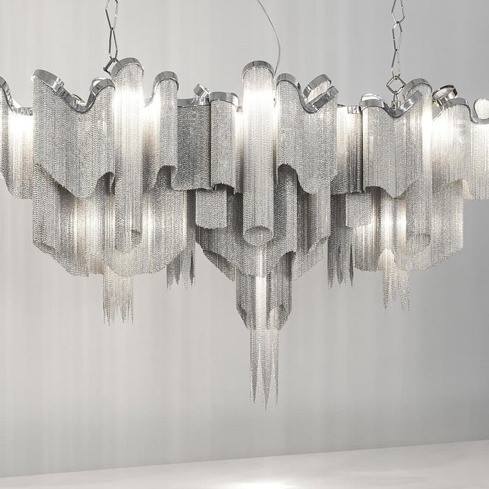 Stream Suspension Lamp by Terzani