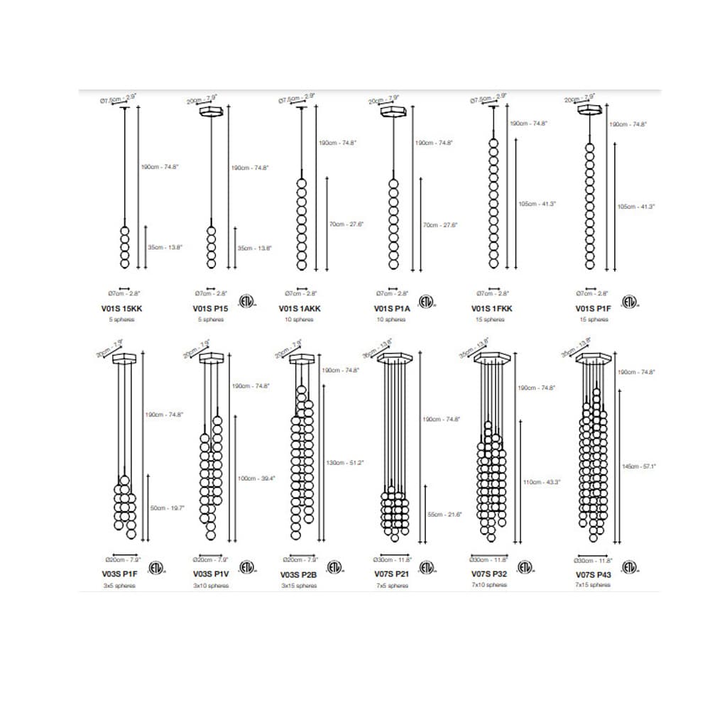 Abacus Wall Lamp by Terzani