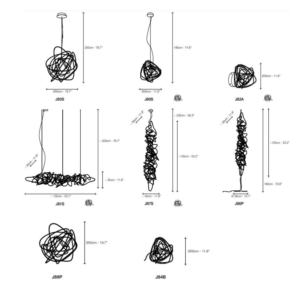 Doodle Floor Lamp by Terzani