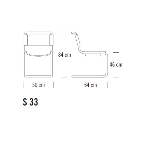 S 33 Outdoor Chair by Thonet