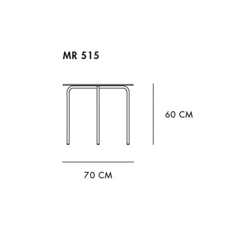 Mr-515 Side Table by Thonet