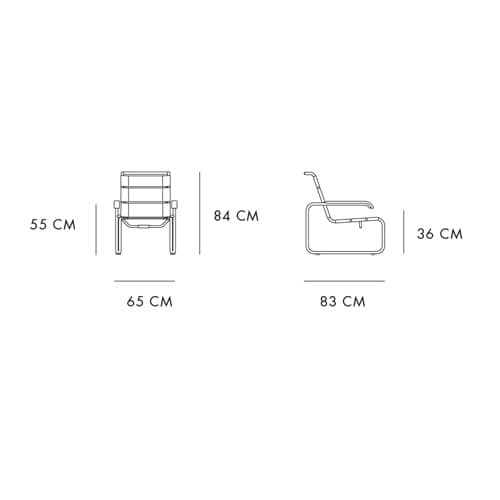 S 35 Outdoor Armchair by Thonet