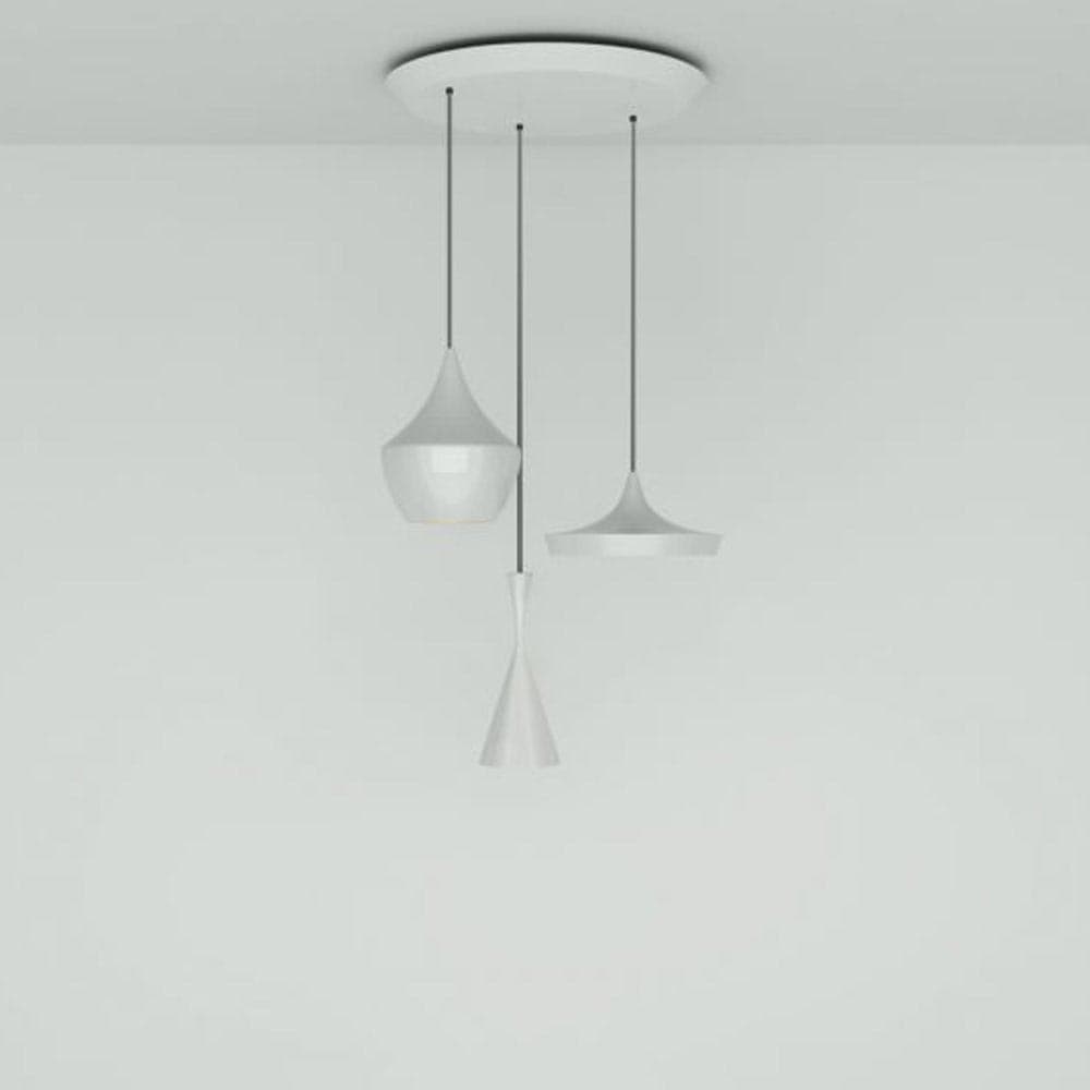 Beat Trio Round Pendant Lamp by Tom Dixon