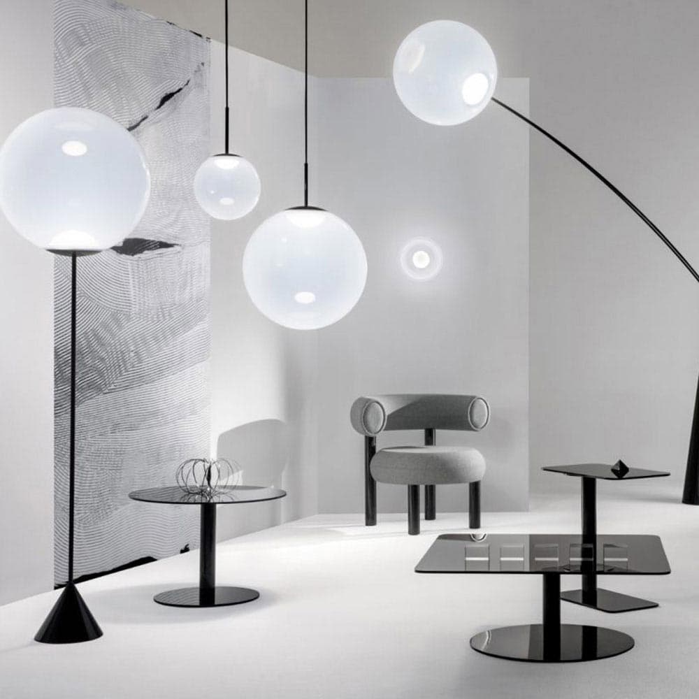 Opal Cone Floor Lamp by Tom Dixon