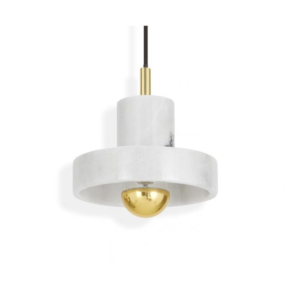 Stone Pendant Lamp by Tom Dixon