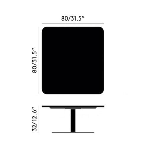 Flash Square Coffee Table by Tom Dixon