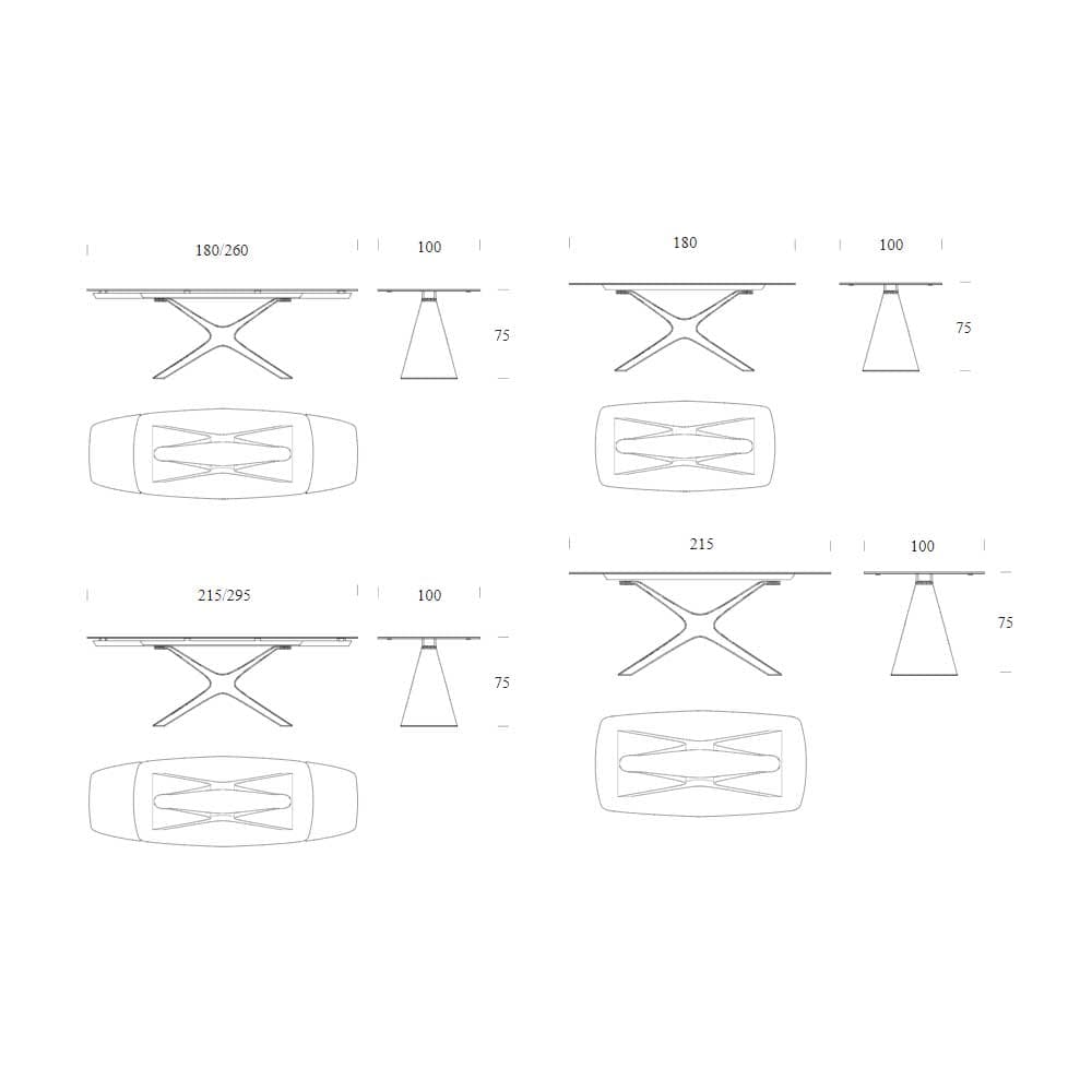 Calliope Dining Table by Tonin Casa