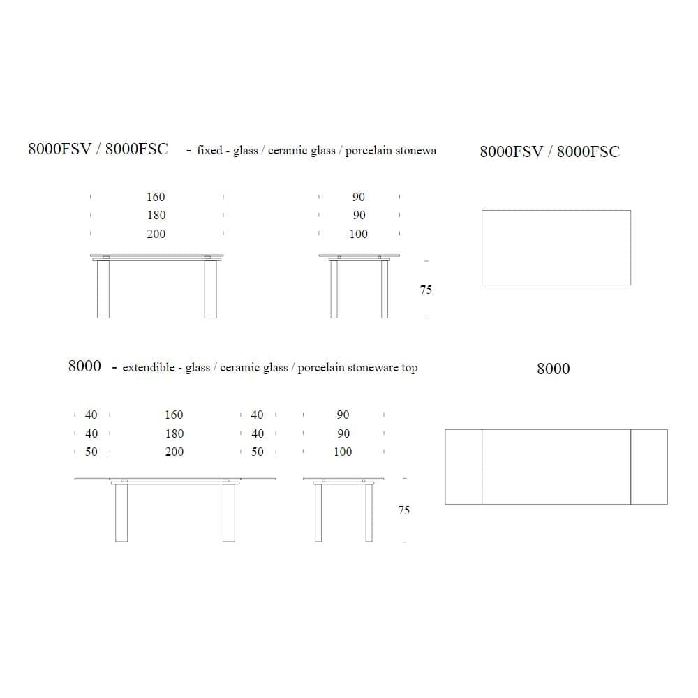 Brooklyn Dining Table by Tonin Casa