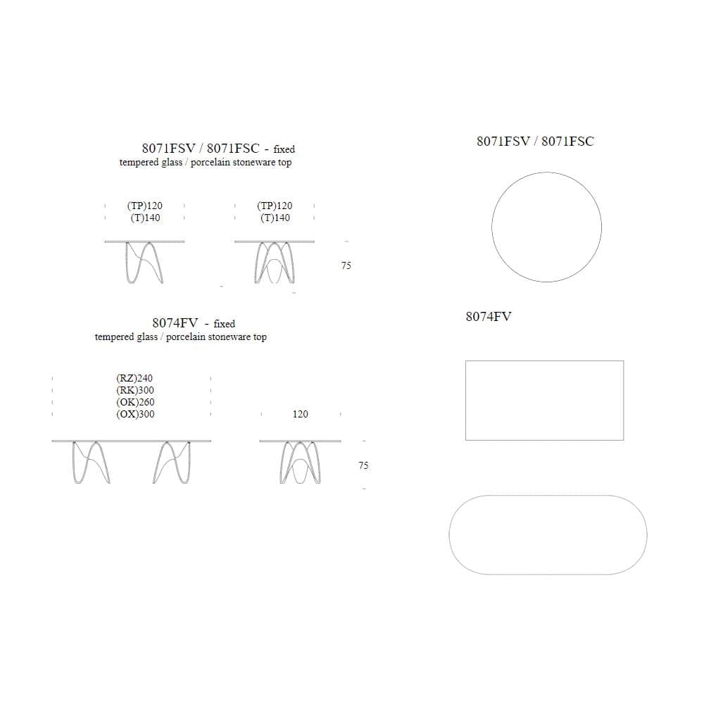 Gaya E Big Gaya Dining Table by Tonin Casa