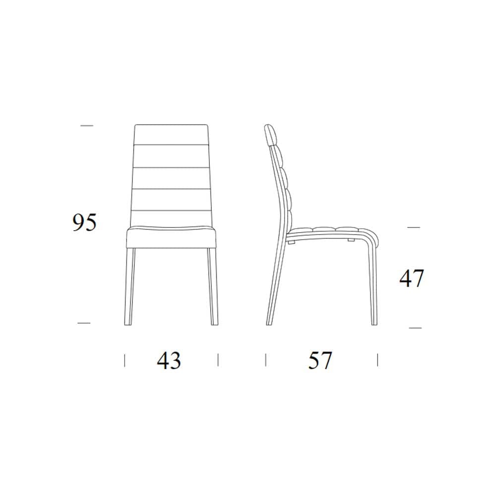 Portofino Dining Chair by Tonin Casa