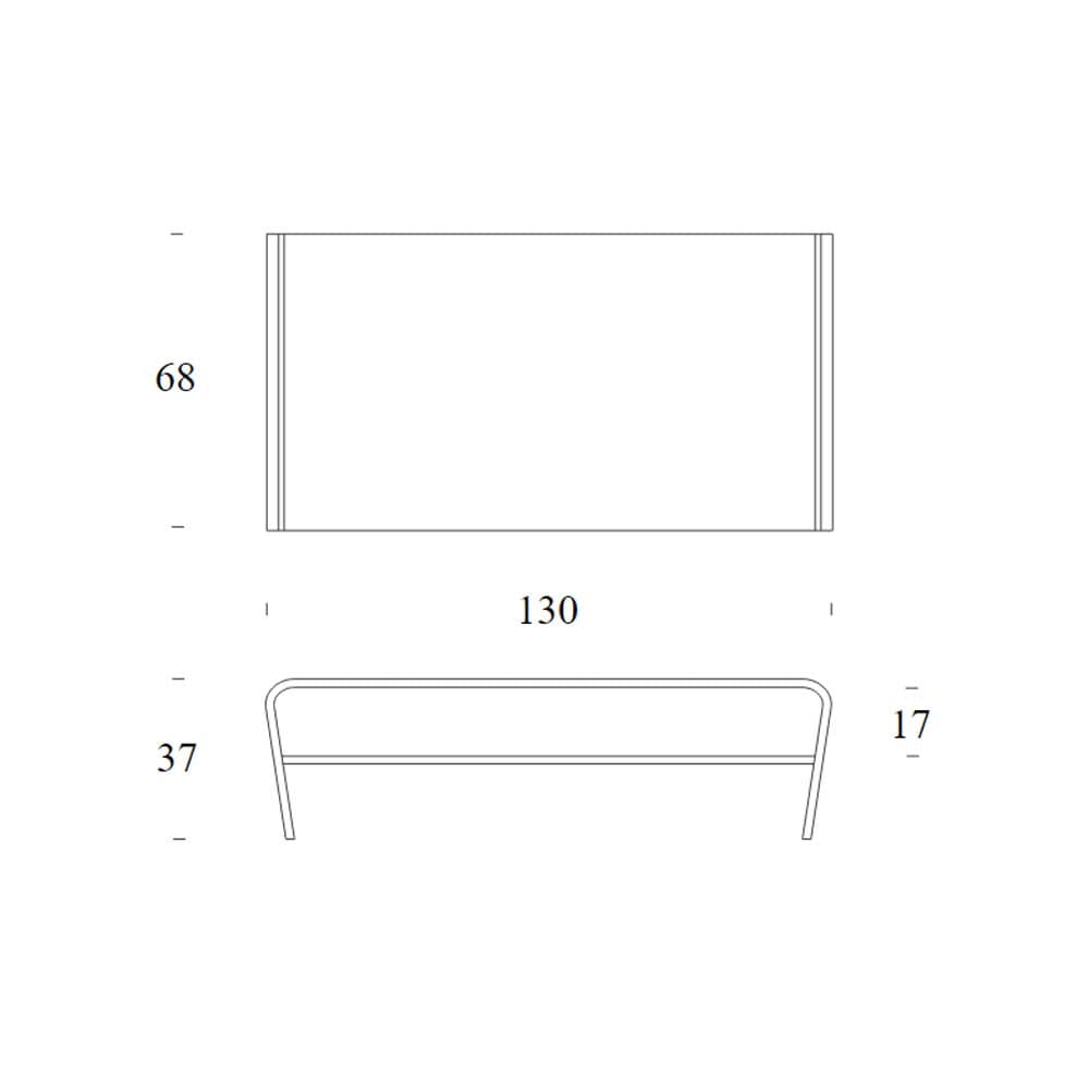 Amaranto Coffee Table by Tonin Casa