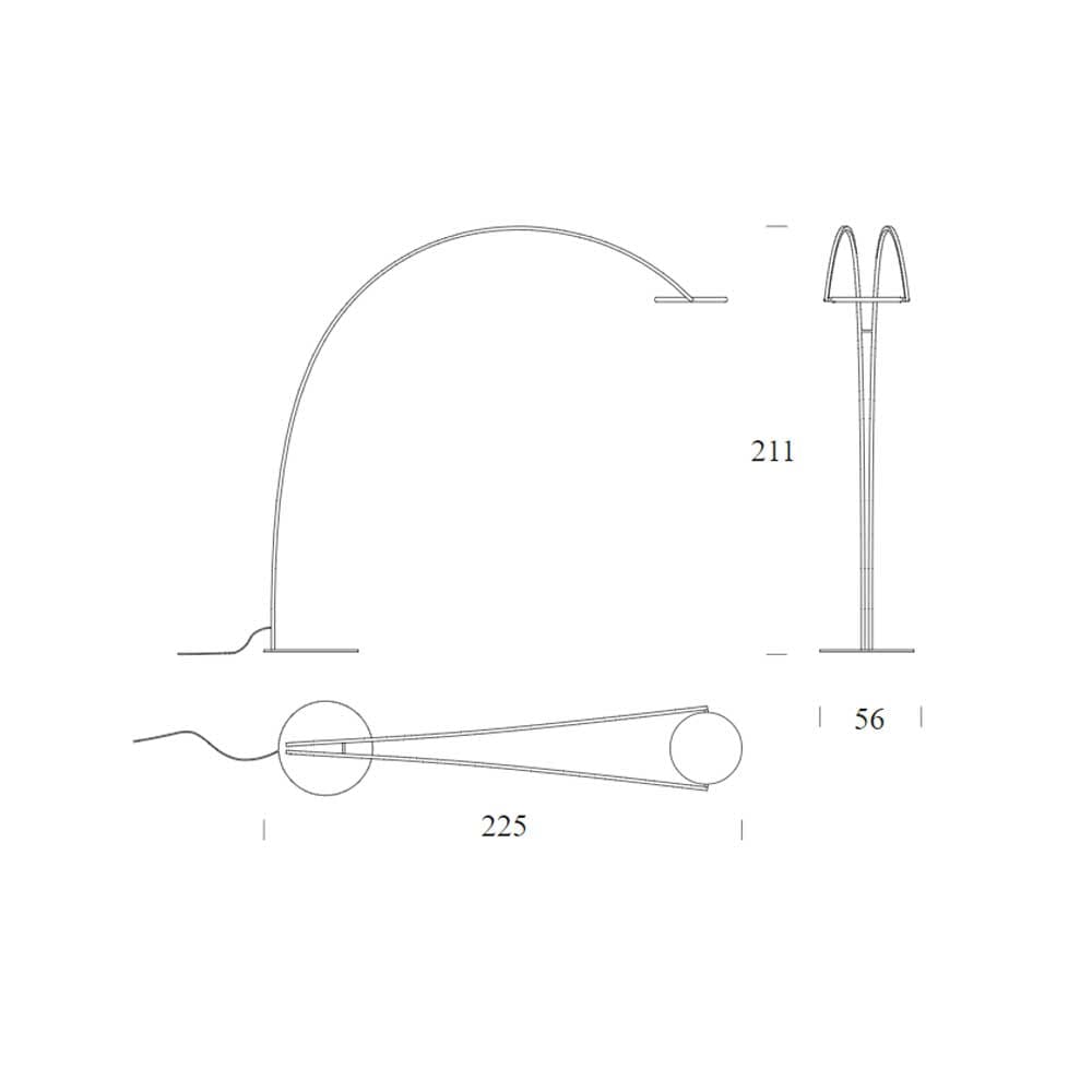 Odissea Floor Lamp by Tonin Casa