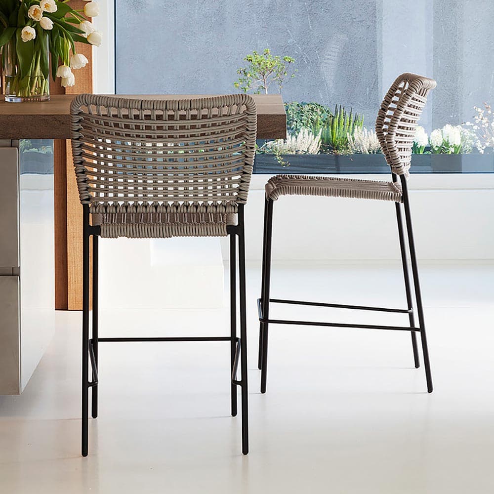 Corda Bar Stool by Tonon