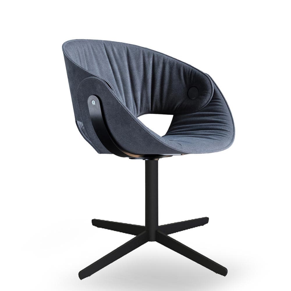 Flat Soft Upholstered Armchair by Tonon