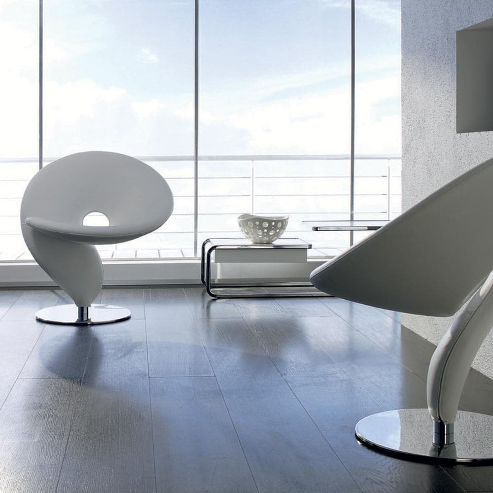 Question Mark Swivel Chair by Tonon