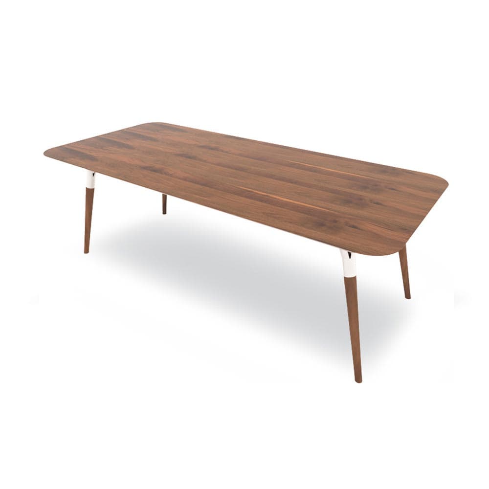 Salt And Pepper Rectangular Dining Table by Tonon