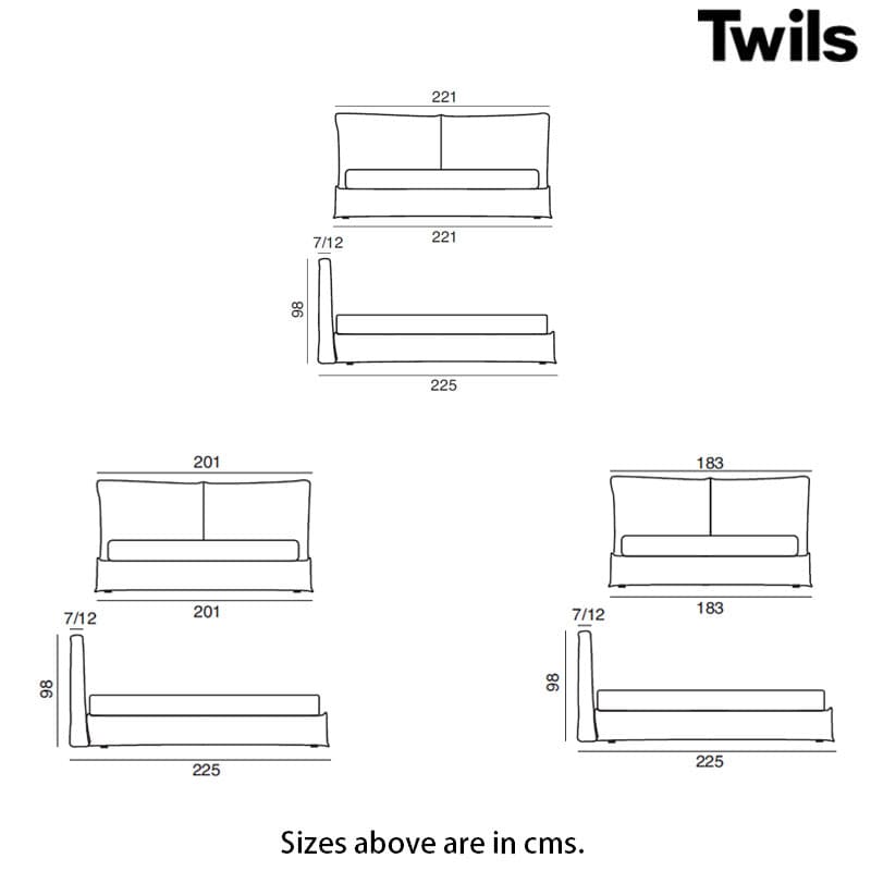 Ada Double Bed by Twils