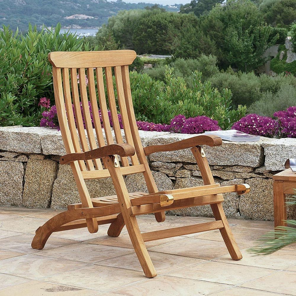 Chelsea Teak Outdoor Armchair by Unopiu