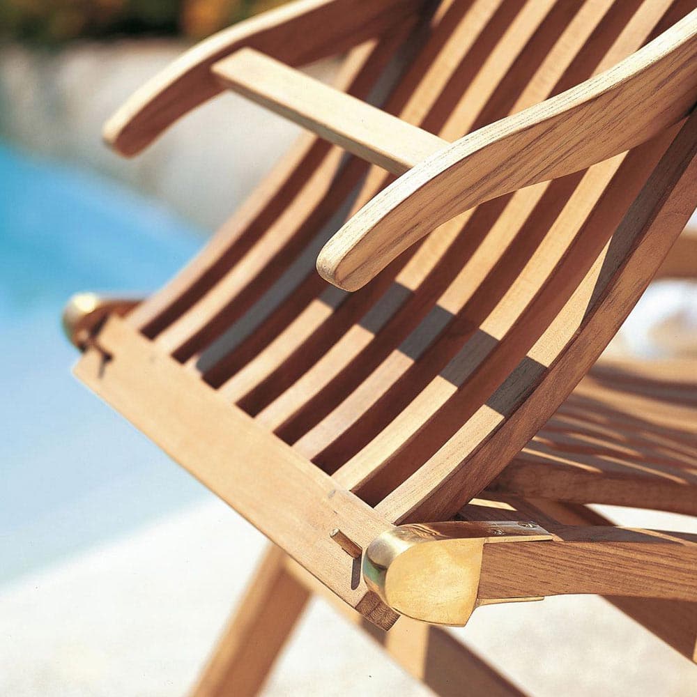 Chelsea Teak Outdoor Armchair by Unopiu