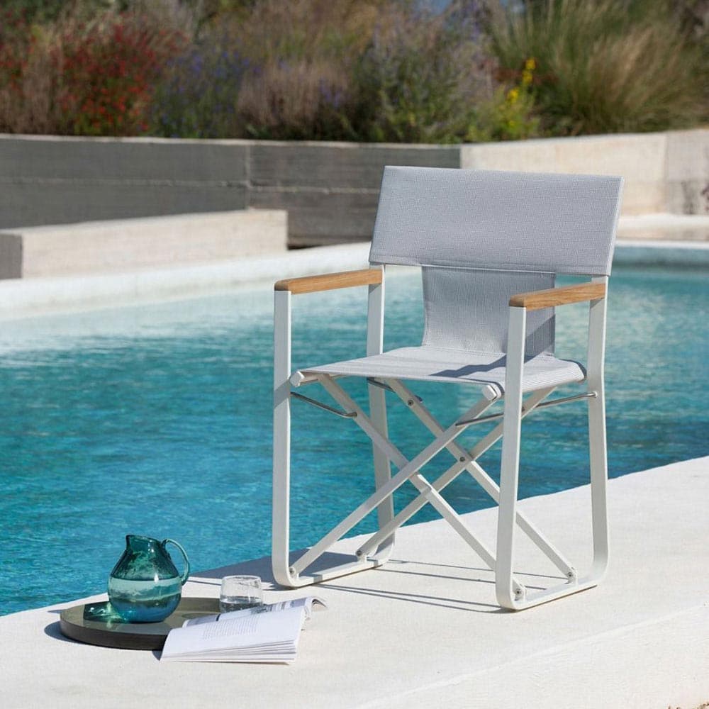 Pevero Aluminum Outdoor Armchair by Unopiu