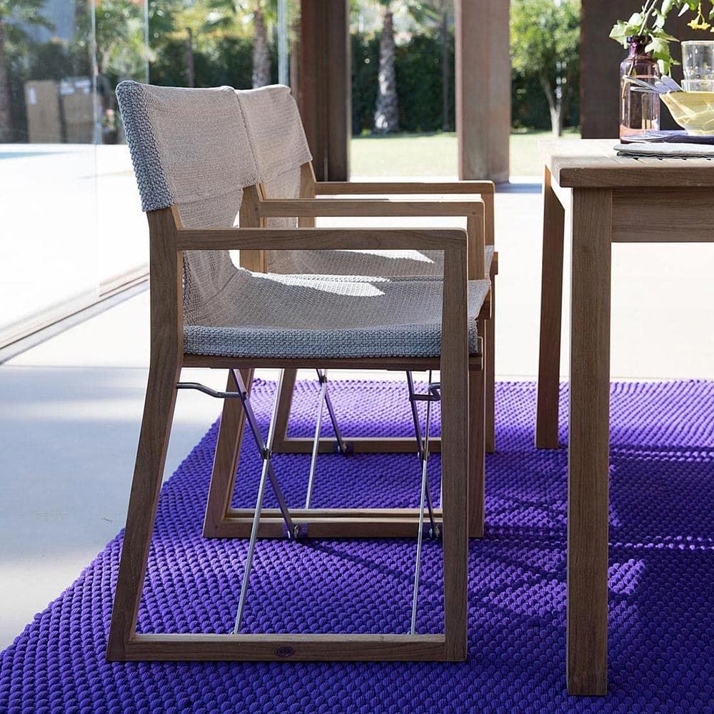 Pevero Teak Outdoor Armchair by Unopiu