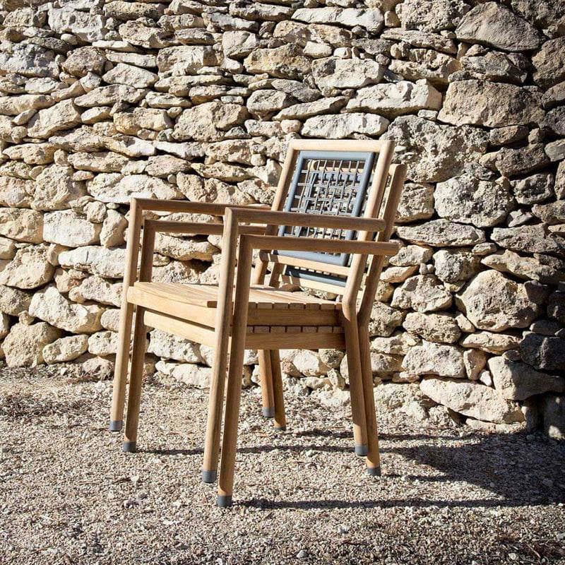 Quadra Outdoor Armchair by Unopiu