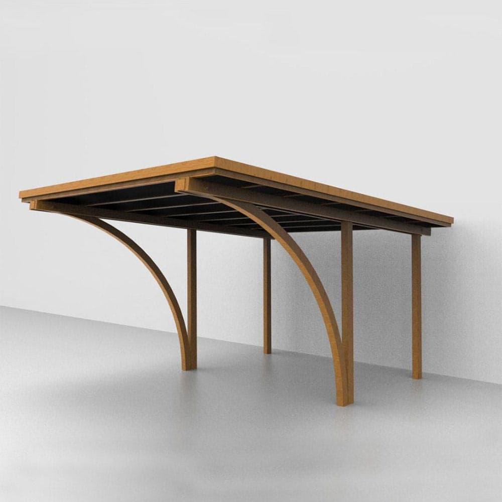 Single Covercar Pergola by Unopiu