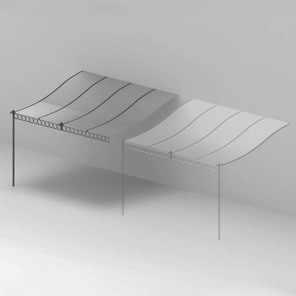 Tibisco Polycarbonate Roof Pergola by Unopiu