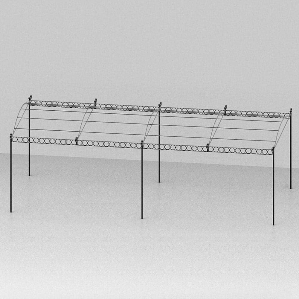 Tibisco Without Cover Pergola by Unopiu