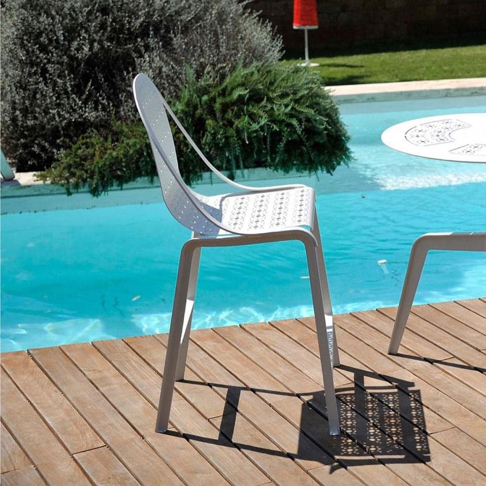 Tline Outdoor Barstool by Unopiu