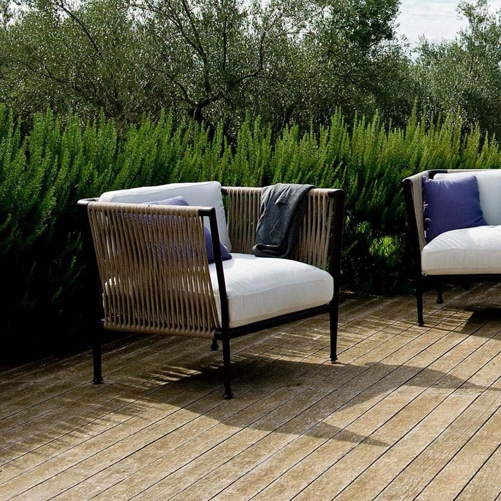 Treble Outdoor Armchair by Unopiu