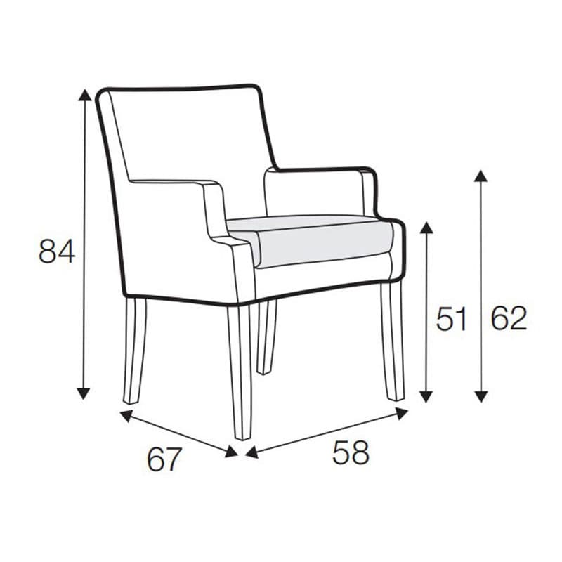 Merlin Armchair by Urbano