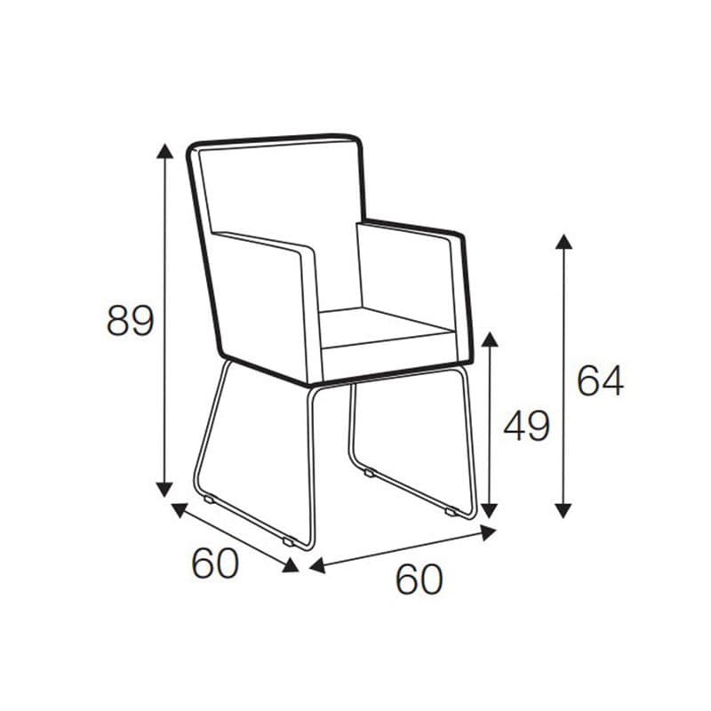 Clark Armchair by Urbano