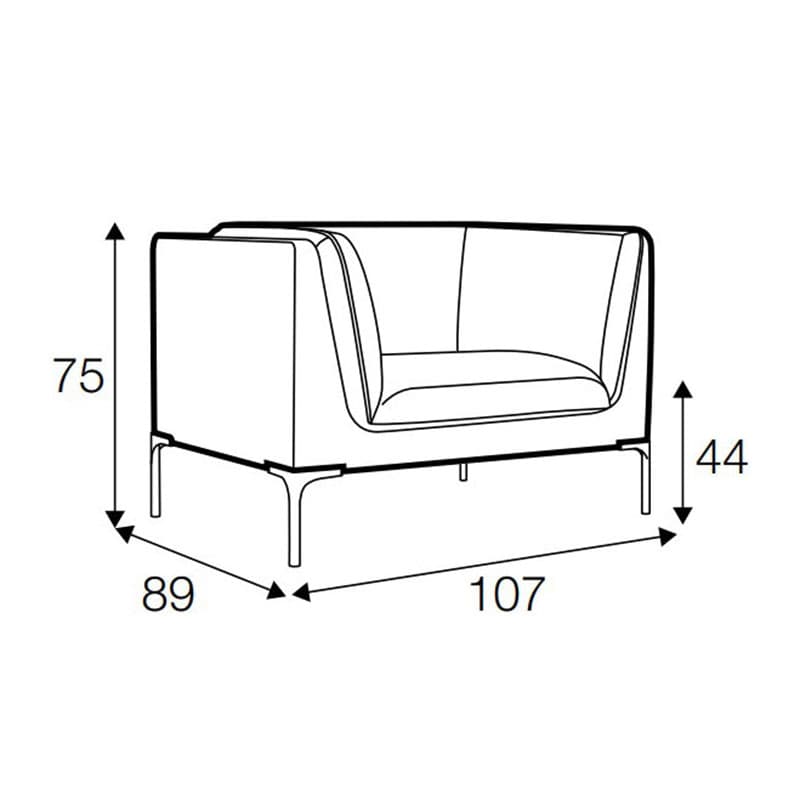 Frej Lounger by Urbano