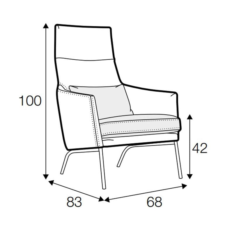 Siri Lounger by Urbano