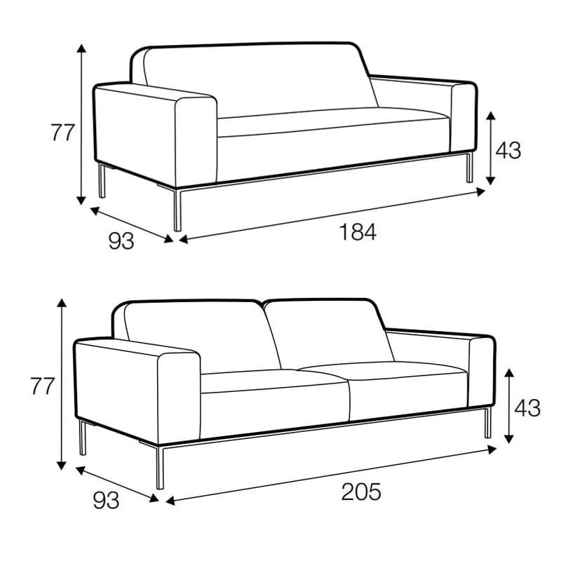 Town Sofa by Urbano