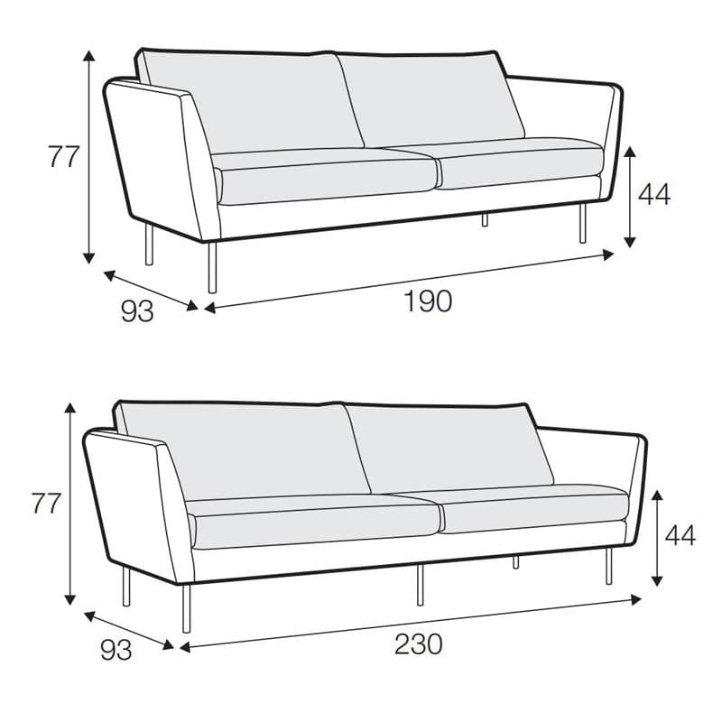 Betty Sofa by Urbano