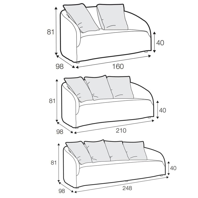 Dahlia Sofa by Urbano