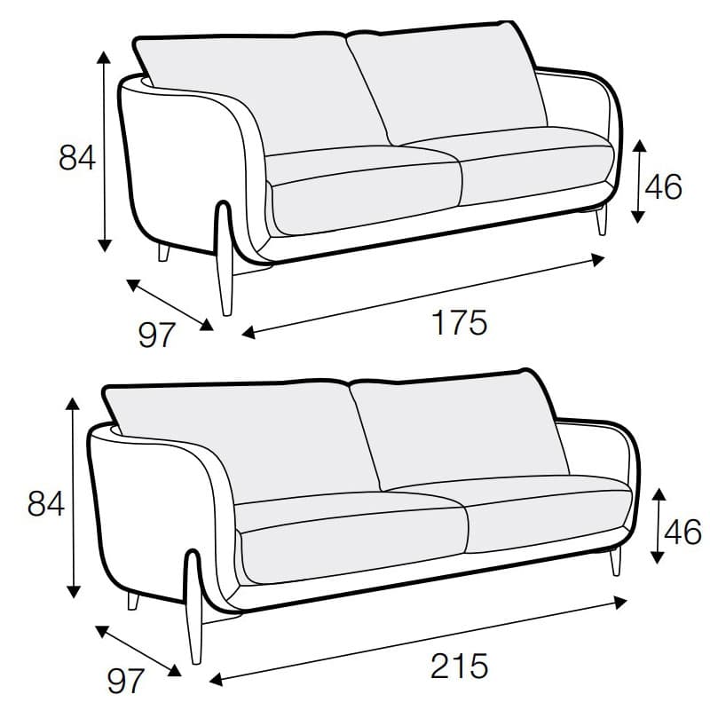 Jenny Sofa by Urbano