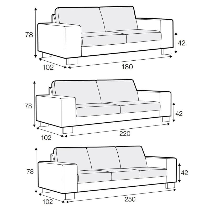 Quattro Sofa by Urbano