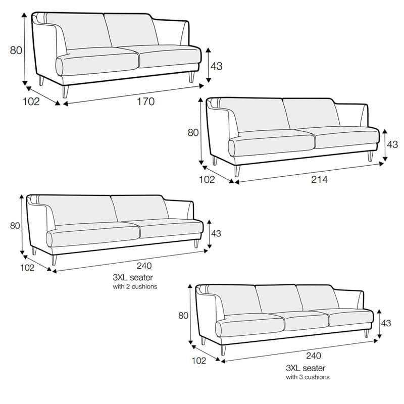 Vera Sofa by Urbano