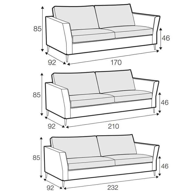 Caprice Sofa by Urbano