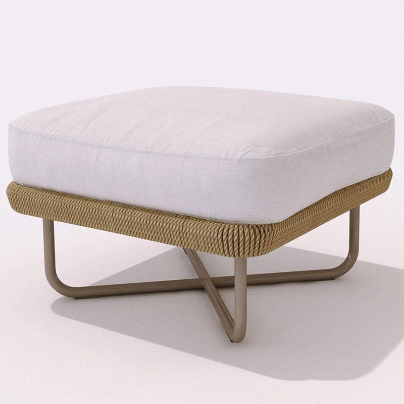 Babylon Outdoor Footstool by Varaschin