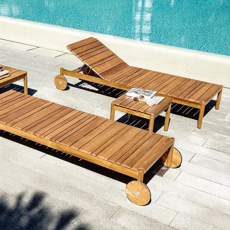 Barcode Sun Lounger by Varaschin