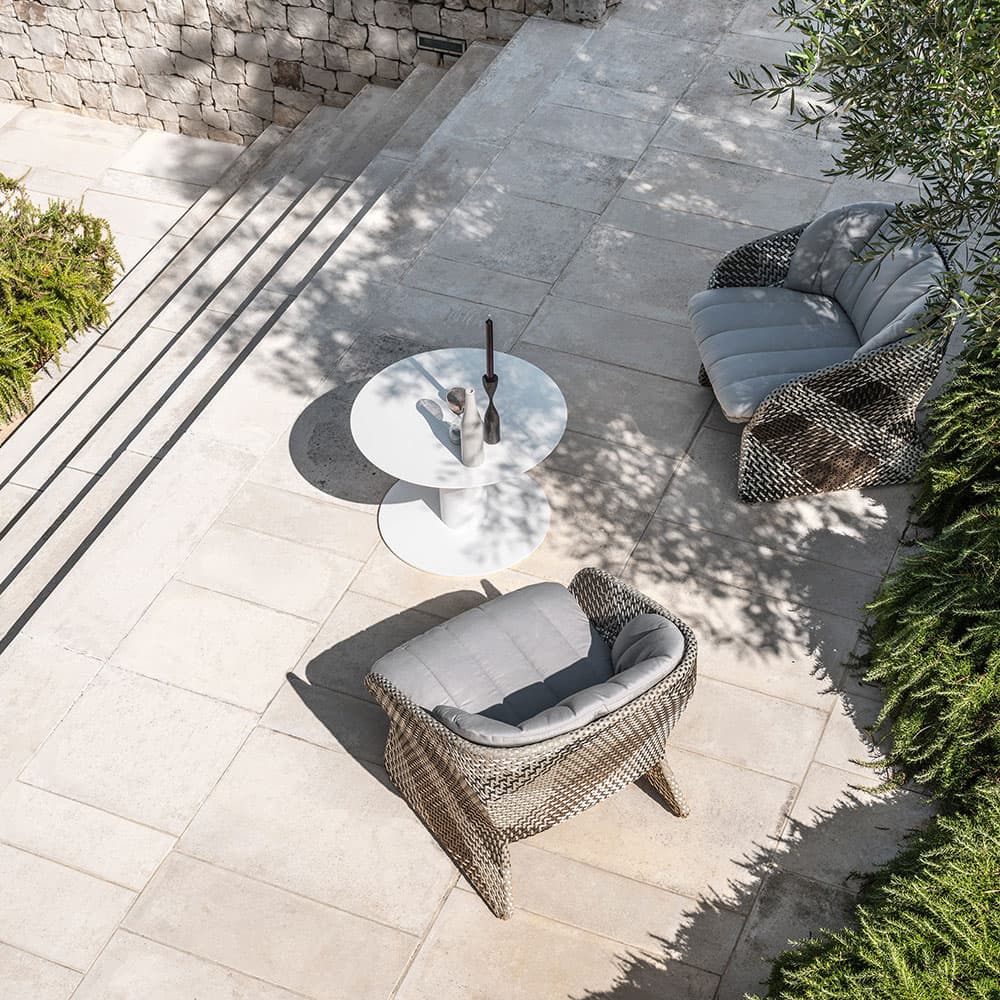 Big Outdoor Coffee Table by Varaschin