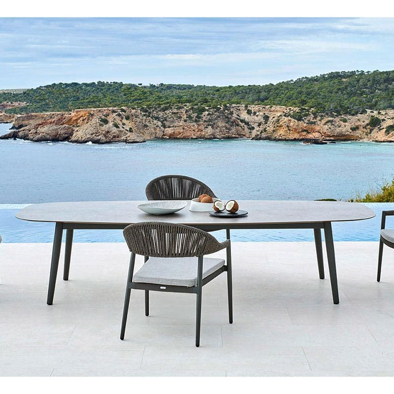 Ellisse Low Outdoor Table by Varaschin