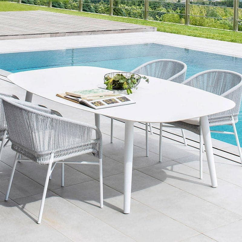 Ellisse Outdoor Table by Varaschin