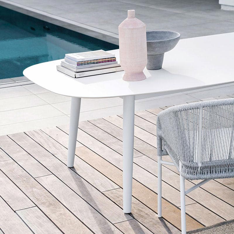 Ellisse Outdoor Table by Varaschin