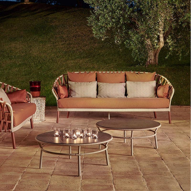 Emma Cross Outdoor Coffee Table by Varaschin